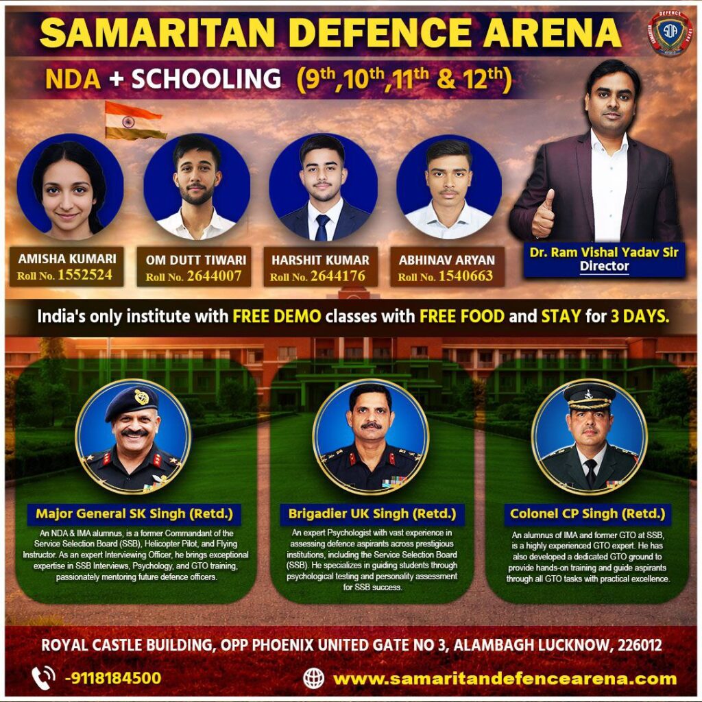 BEST NDA COACHING IN LUCKNOW