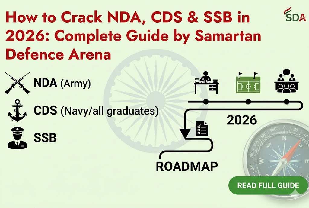 How to Crack NDA, CDS & SSB in 2026: Complete Guide by Samaritan Defence Arena